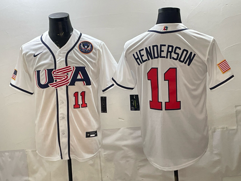Men 2026 World cup white MLB Nike jersey 0057->->MLB Jersey